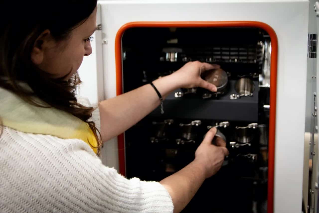 Praxisversuch an einem Laborgerät von TC Kolor