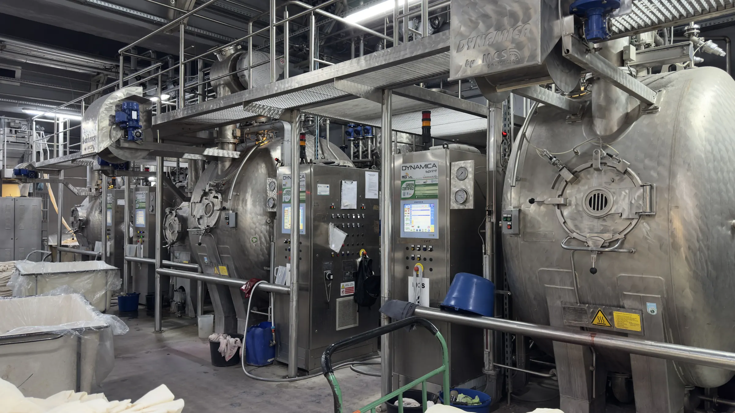 Industrielle Gewebefärbemaschine