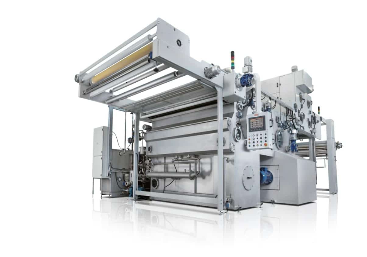 Lafer chemical open-width washer