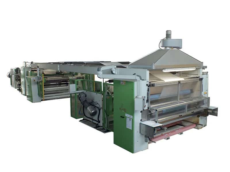 Promatex hot-melt lamination line