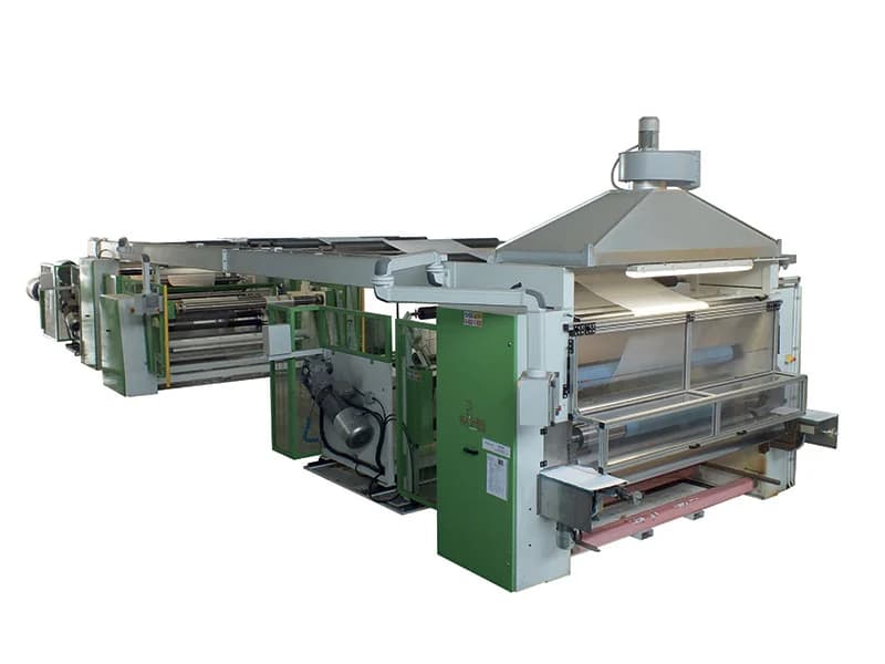 Promatex hot-melt lamination line
