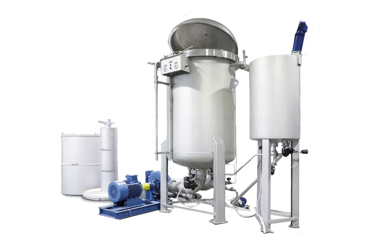 Ugolini dyeing machine for loose stock, yarn and tapes